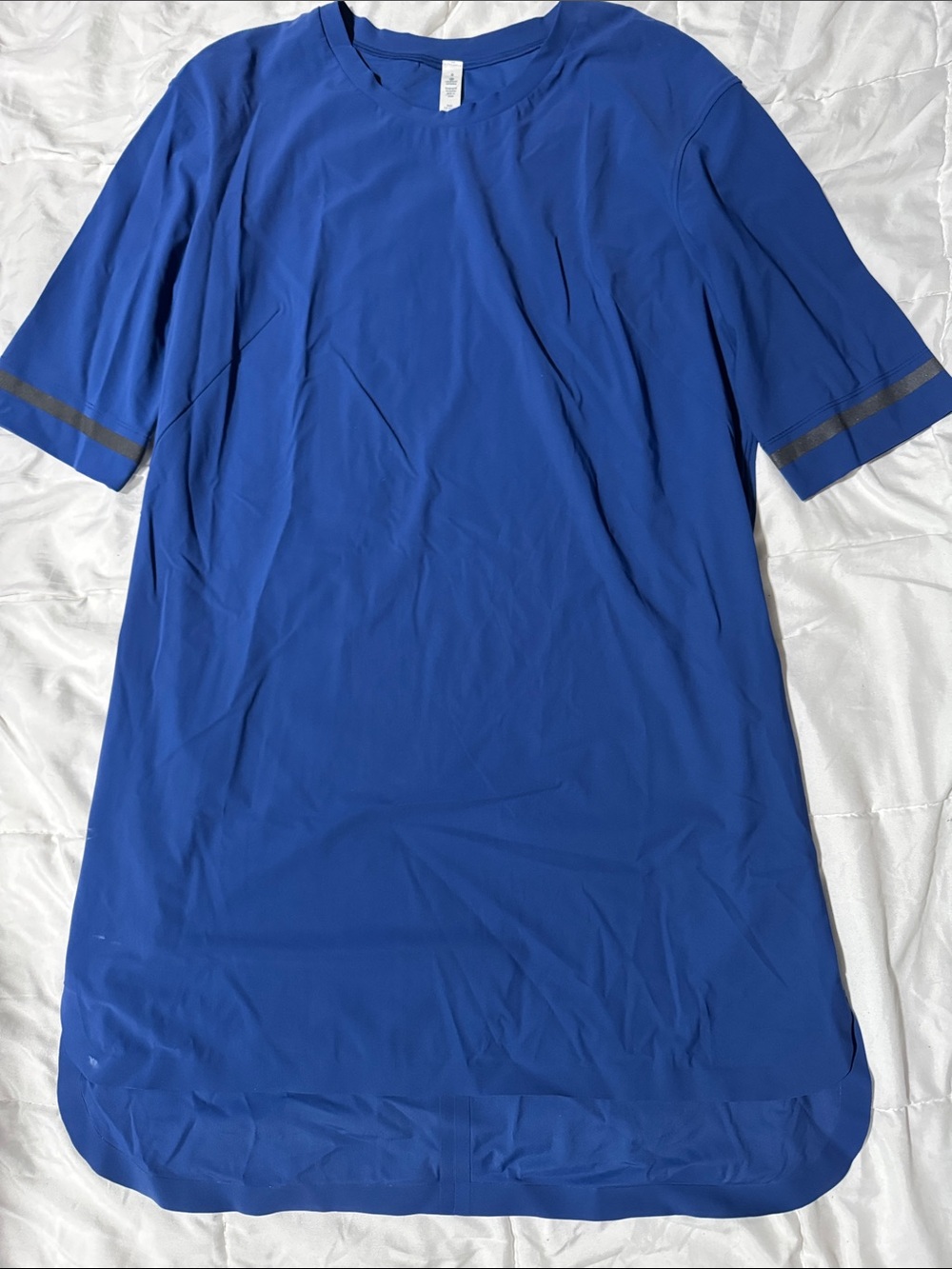 lululemon athletica Royal Blue Short Sleeve Active Dress
